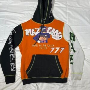 Orange and black Mazz‎ Fads hoodie #streetwear #loungewear